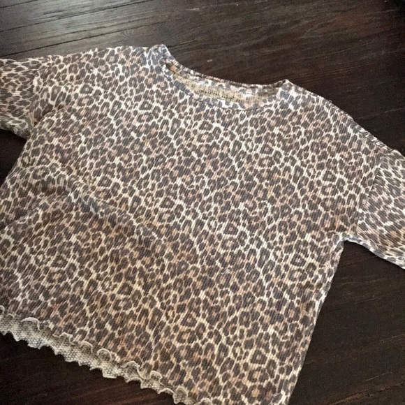 American Eagle Outfitters Tops - American eagle leopard print top